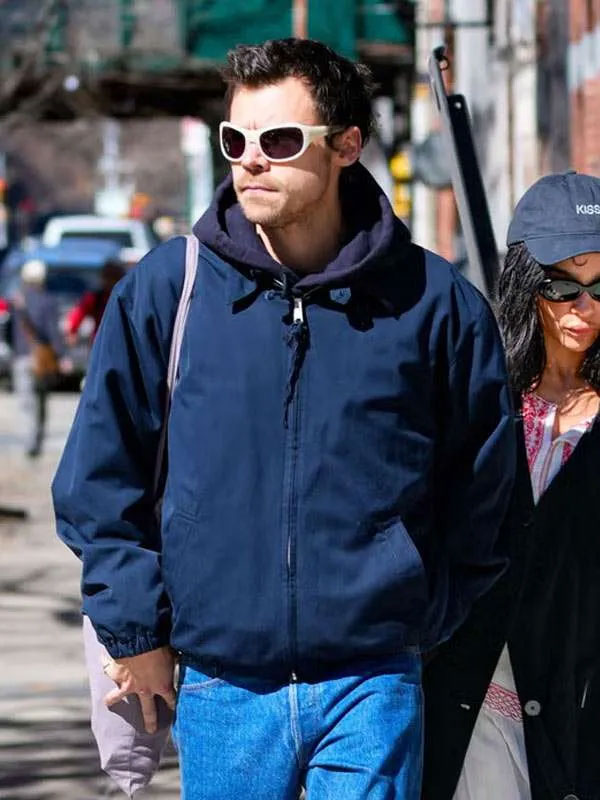 New York 2026 Harry Styles Blue Jacket New York 2026 Harry Styles Blue Jacket New