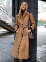 New York City 2026 Olivia Ponton Brown Coat New