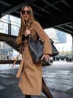 New York City 2026 Olivia Ponton Brown Coat