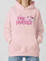Pink Panther Printed Hoodie