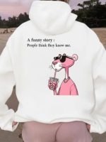 Pink Panther Printed Hoodie - Image 4