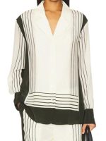 Real Housewives of Beverly Hills Erika Girardi Striped Shirt - Image 2