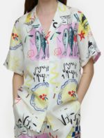 Real Housewives of Beverly Hills S14 Erika Girardi Printed Shirt - Image 2