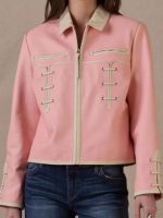 Rodeo Chaparral Pink Leather Jacket