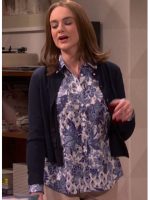 Saturday Night Live S51 Ashley Padilla Floral Blouse