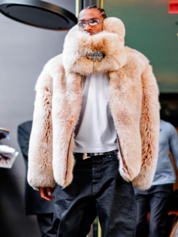 Shai-Gilgeous-Alexander-Fur-Coat.jpg Shai Gilgeous Alexander Fur Coat - Image 1