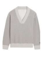 Shrinking S03 Devin Kawaoka Fleece V-Neck Sweater - Image 2