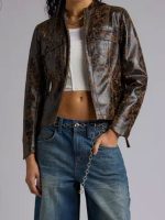 Shrinking S03 Marisol Leather Jacket - Image 2