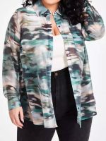 The Ms Pat Show S05 Patricia Williams Striped Camo Shirt - Image 2
