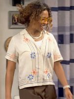 The Neighborhood S08 Skye Townsend Embroidery Shirt