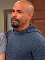 The Young and the Restless 2026 Bryton James Blue Striped Hoodie