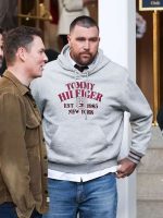 Travis Kelce New York 2026 Grey Hoodie New