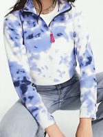 We Might Regret This S01 Aasiya Shah Tie Dye Blue Sweatshirt - Image 2