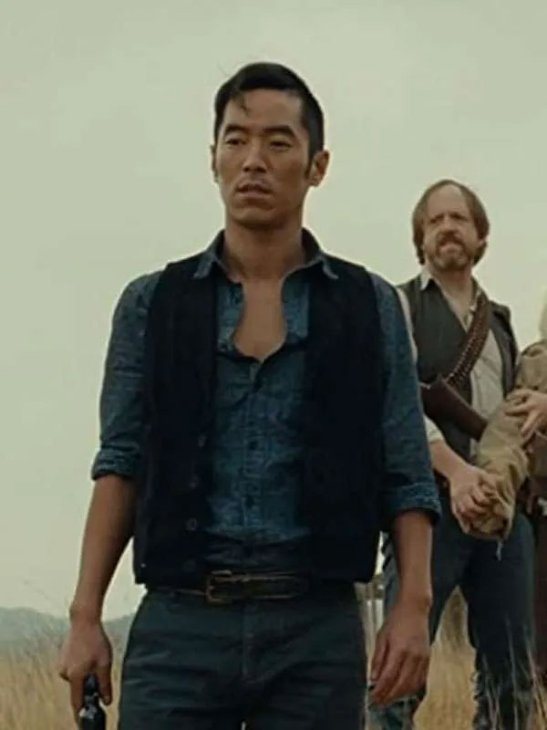 Westworld-Leonardo-Nam-Black-Cotton-Vest.jpg Westworld Leonardo Nam Black Cotton Vest - Image 1