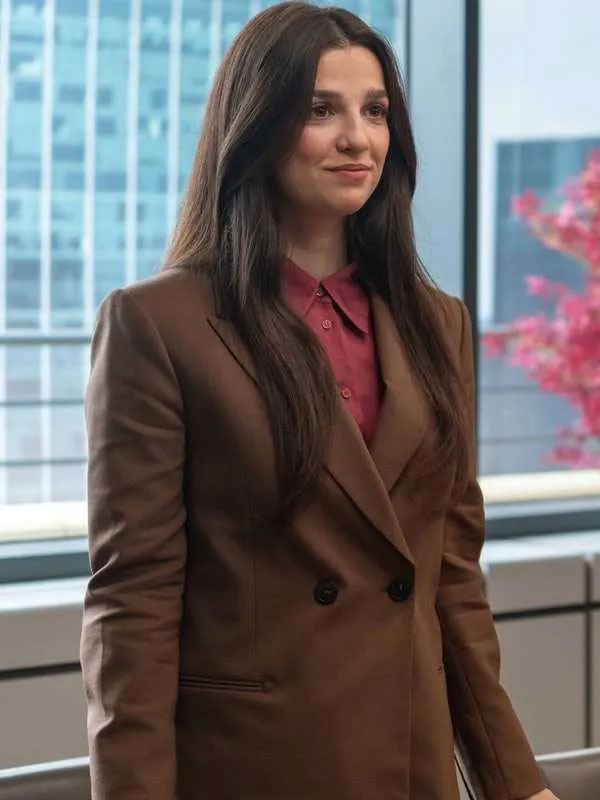 Yasmin-Kara-Hanani-Industry-Brown-Blazer.jpg Yasmin Kara-Hanani Industry Brown Blazer - Image 1