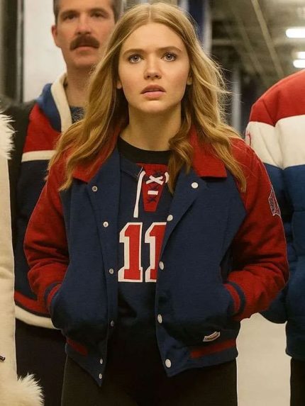 A Bills Love Story Holland Roden Varsity Jacket New