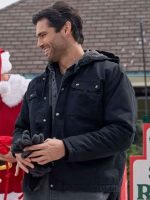 A Bills Love Story Matthew Daddario Black Cotton Jacket