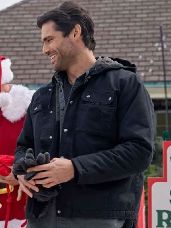 A Bills Love Story Matthew Daddario Black Cotton Jacket A Bills Love Story Matthew Daddario Black Cotton Jacket