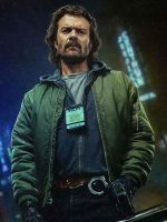 Brian Smiley Petersen Snake Killer Bomber Jacket New