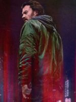 Brian Smiley Petersen Snake Killer Bomber Jacket