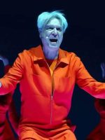 Coachella 2026 David-Byrne Orange Jacket