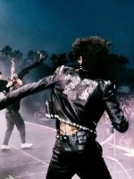 Coachella 2026 Sombr Studded Leather Jacket