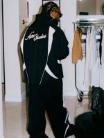 Coachella Ty Dolla Black Tracksuit
