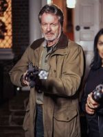 Knightfall 2026 Ian Ogilvy Brown Cotton Jacket New