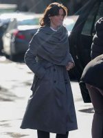 Rebecca Hall The Beauty 2026 Grey Coat New