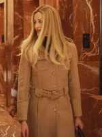 Sarah Pidgeon Love Story 2026 Brown Coat New