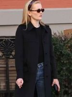 Sarah Pidgeon Love Story Carolyn Bessette Black Coat New
