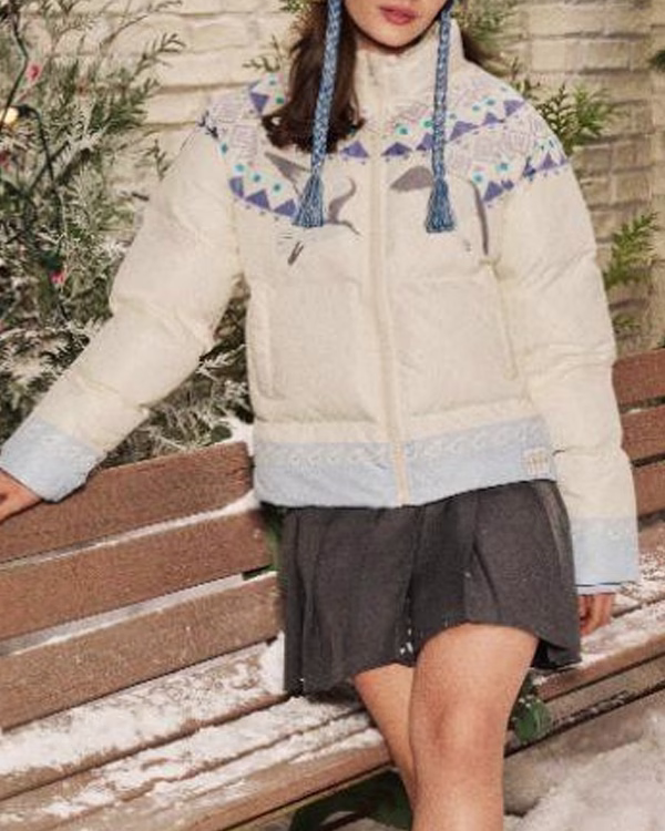 1989-Taylors-Version-Seagull-Puffer-Jacket.avif 1989 Taylor’s Version Seagull Puffer Jacket - Image 1
