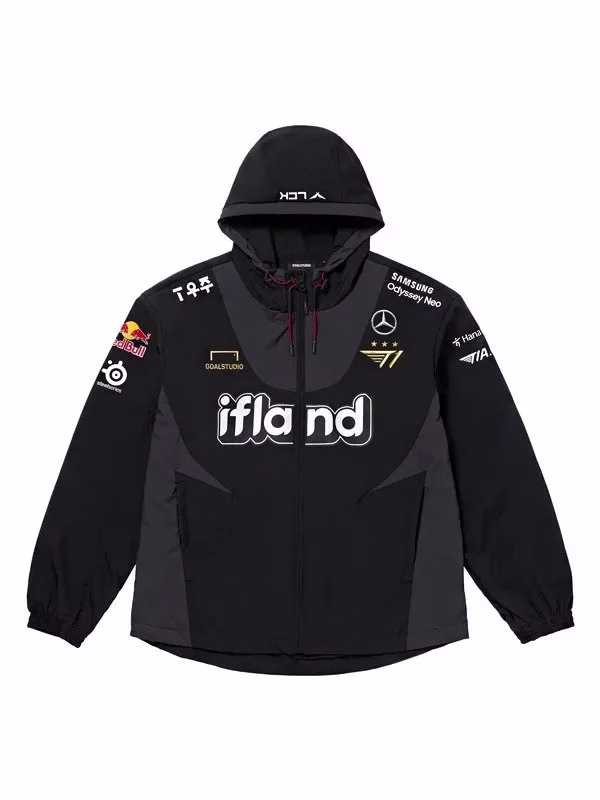 2023-T1-Uniform-Worlds-Jacket-Black.avif 2023 T1 Uniform Worlds Jacket – Black - Image 1