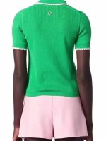 Access Hollywood 2025 Zuri Hall Green Polo Shirt - Image 3
