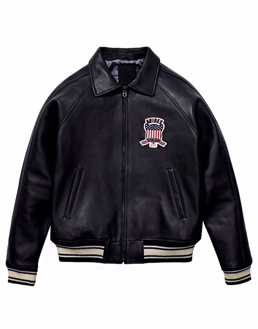 All-Americans-Avirex-Leather-Jacket.avif All Americans Avirex Leather Jacket - Image 1