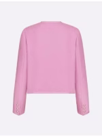 America’s Newsroom 2025 Dana Perino Pink Collarless Jacket - Image 3