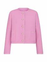America’s Newsroom 2025 Dana Perino Pink Collarless Jacket - Image 2