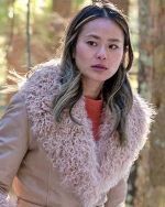 Dexter New Blood 2021 Jamie Chung Fur Jacket - Image 2