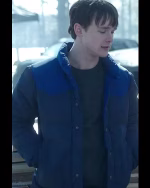 Dexter New Blood Harrison Blue Padded Jacket - Image 3