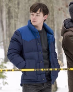 Dexter New Blood Harrison Blue Padded Jacket - Image 2