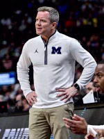 Dusty May Michigan Wolverines Half-Zip Sweatshirt - Image 2