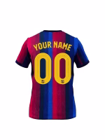 FC Barcelona Custom Home Jersey
