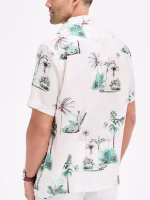 The Young and the Restless Joshua Morrow Palm Print Shirt - Image 3