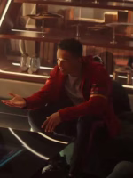 Karim Diane Star Trek Starfleet Academy Red Hoodie - Image 2