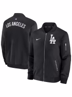 Los Angeles Dodgers Dugout Bomber Jacket - Image 4
