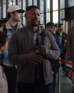 Back in Action Jamie Foxx Grey Jacket - Image 2