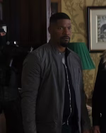Back in Action Jamie Foxx Grey Jacket - Image 3
