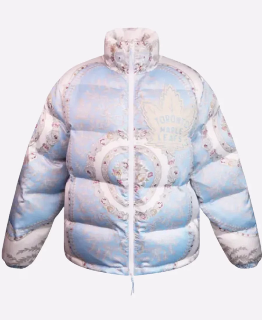 NHL-Team-2025-Toronto-Maple-Leafs-Puffer-Jacket.avif Team 2025 Toronto Maple Leafs Puffer Jacket - Image 1