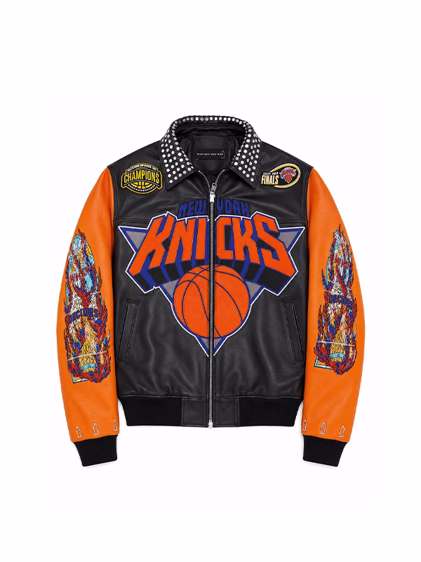 New-York-Knicks-NBA-Championship-Jacket.avif New York Knicks Championship Jacket - Image 1