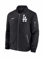Los Angeles Dodgers Dugout Bomber Jacket - Image 2